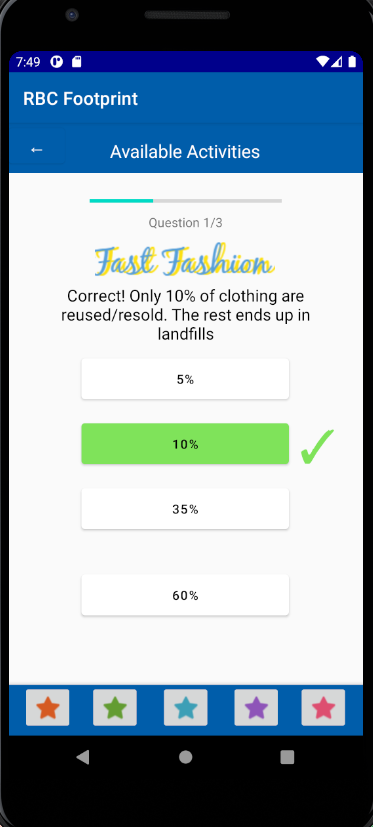 Fast Fashion Q1: correct