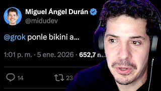 "Grok, ponle bikini a esta foto"