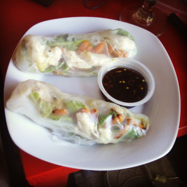 image of spring rolls