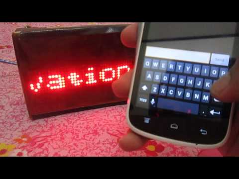 Video Lintang Bluetooth Running Text 1.0