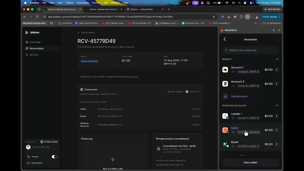 Watch the Bidnox product demo
