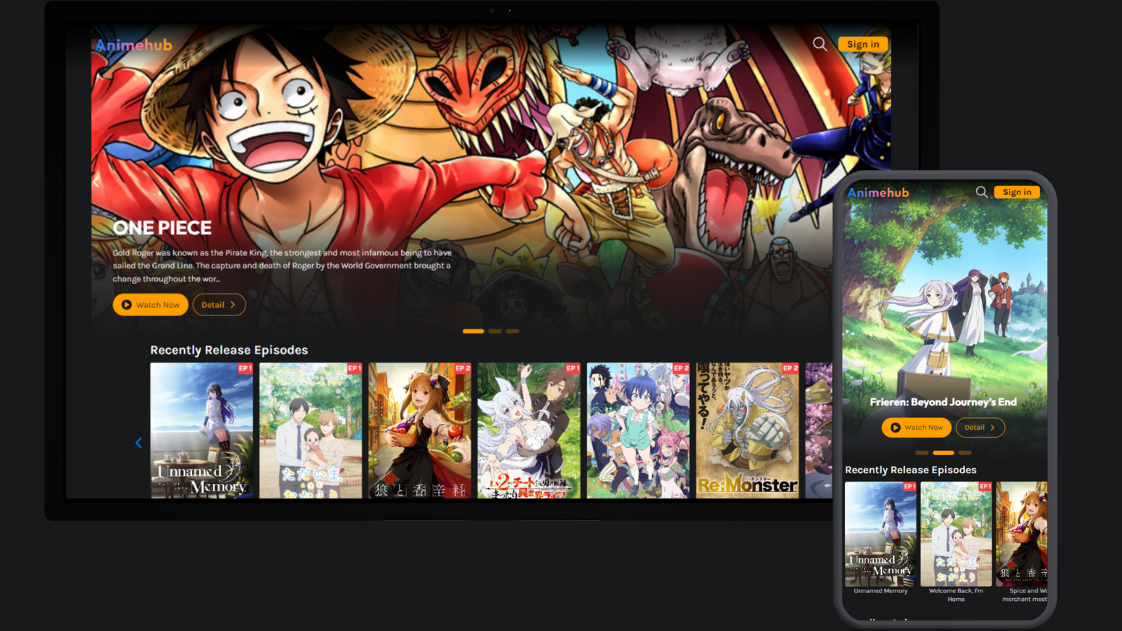 Web streaming anime hd sale