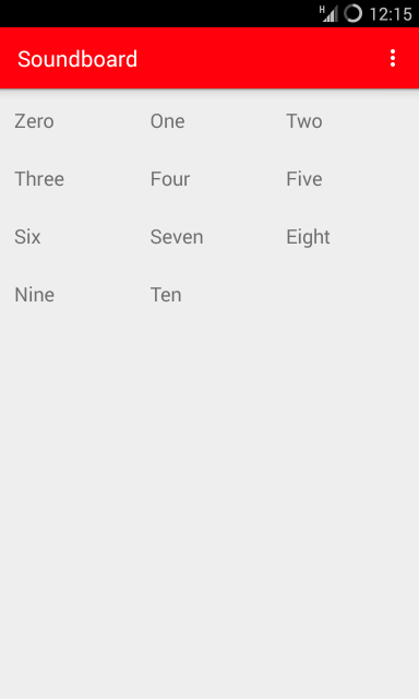 android-Soundboard Screenshot