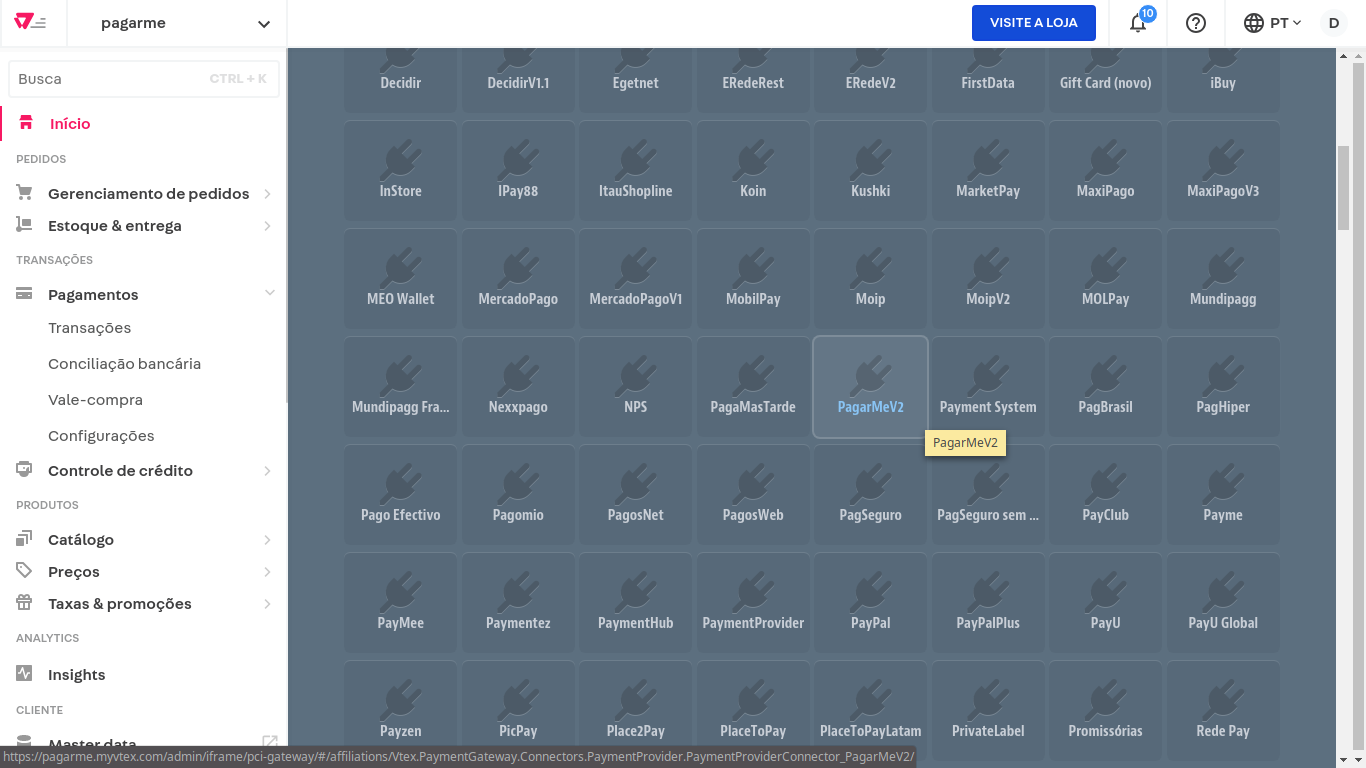 Configurando o conector PagarMeV2 - Parte 2