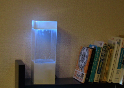 Tempescope on Bookshelf