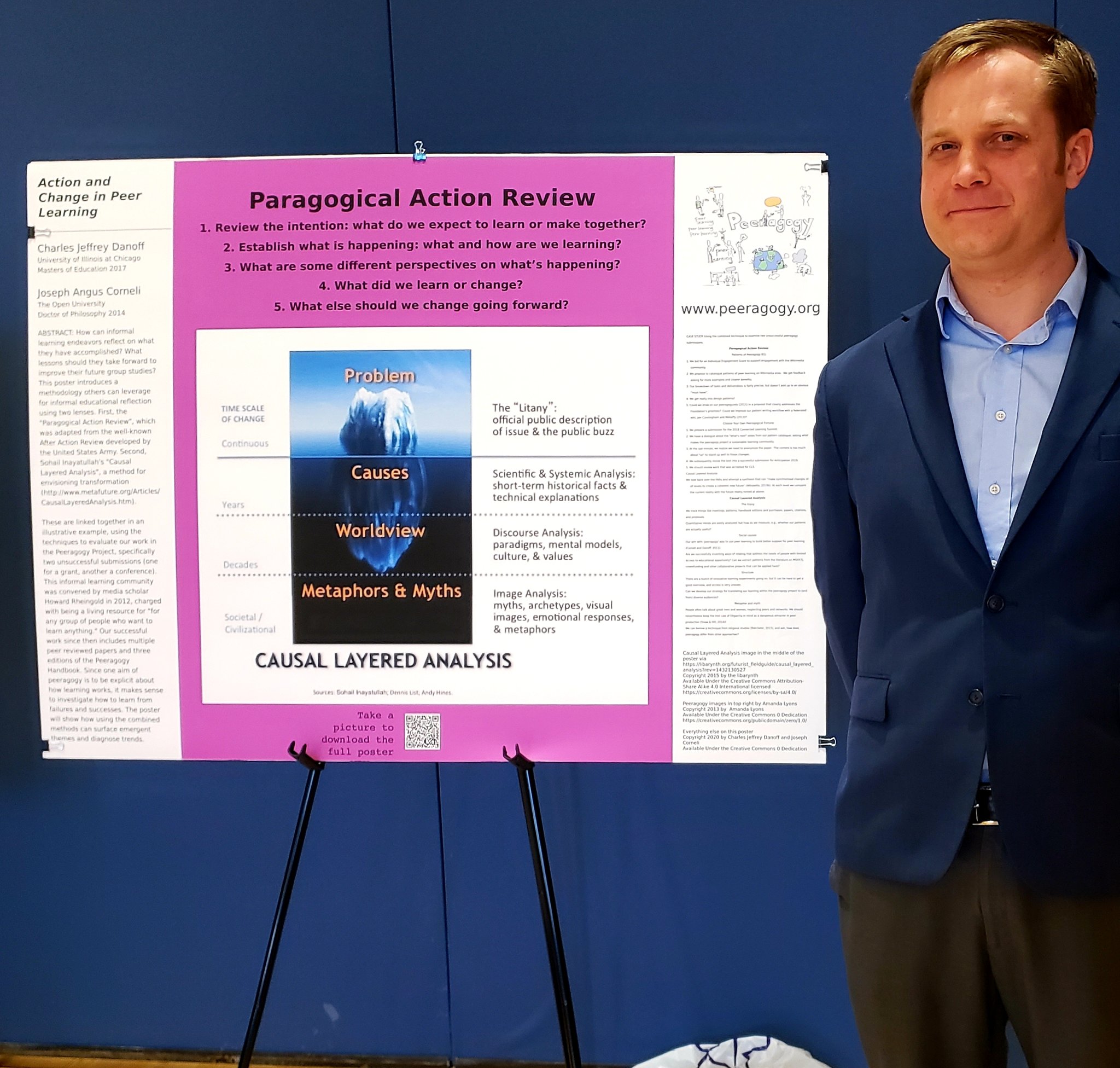 Peeragogy Poster Presented at the UIC College of Education 11th Annual Research Day