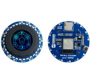 Rotary Encoder - LED Array & Touch LCD Powered by ESP32