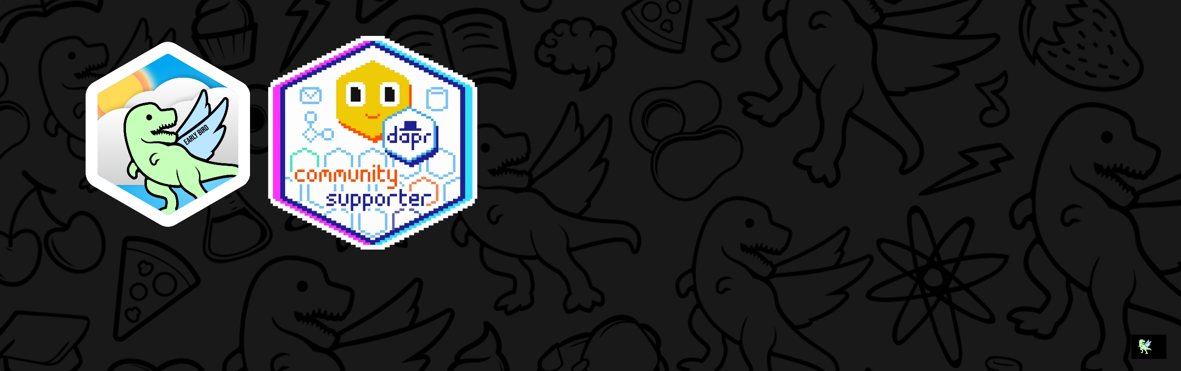 An image of @ciosoriog's Holopin badges, which is a link to view their full Holopin profile