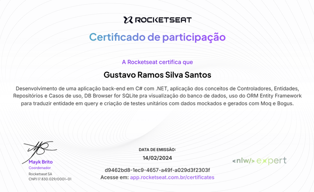 Certificado 9