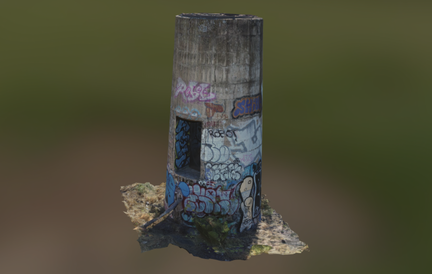 Abandoned Railyard Flue