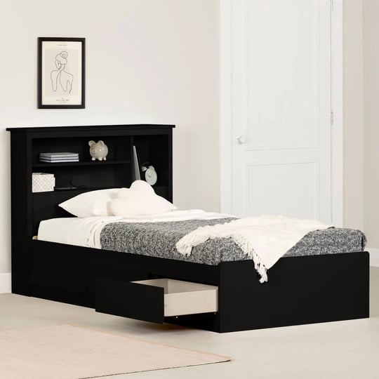 south-shore-gramercy-storage-bed-and-bookcase-headboard-set-twin-pure-black-1