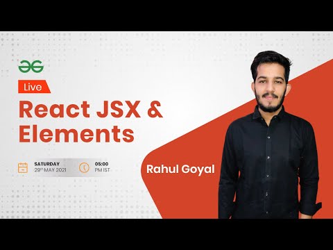 JSX and React Elements