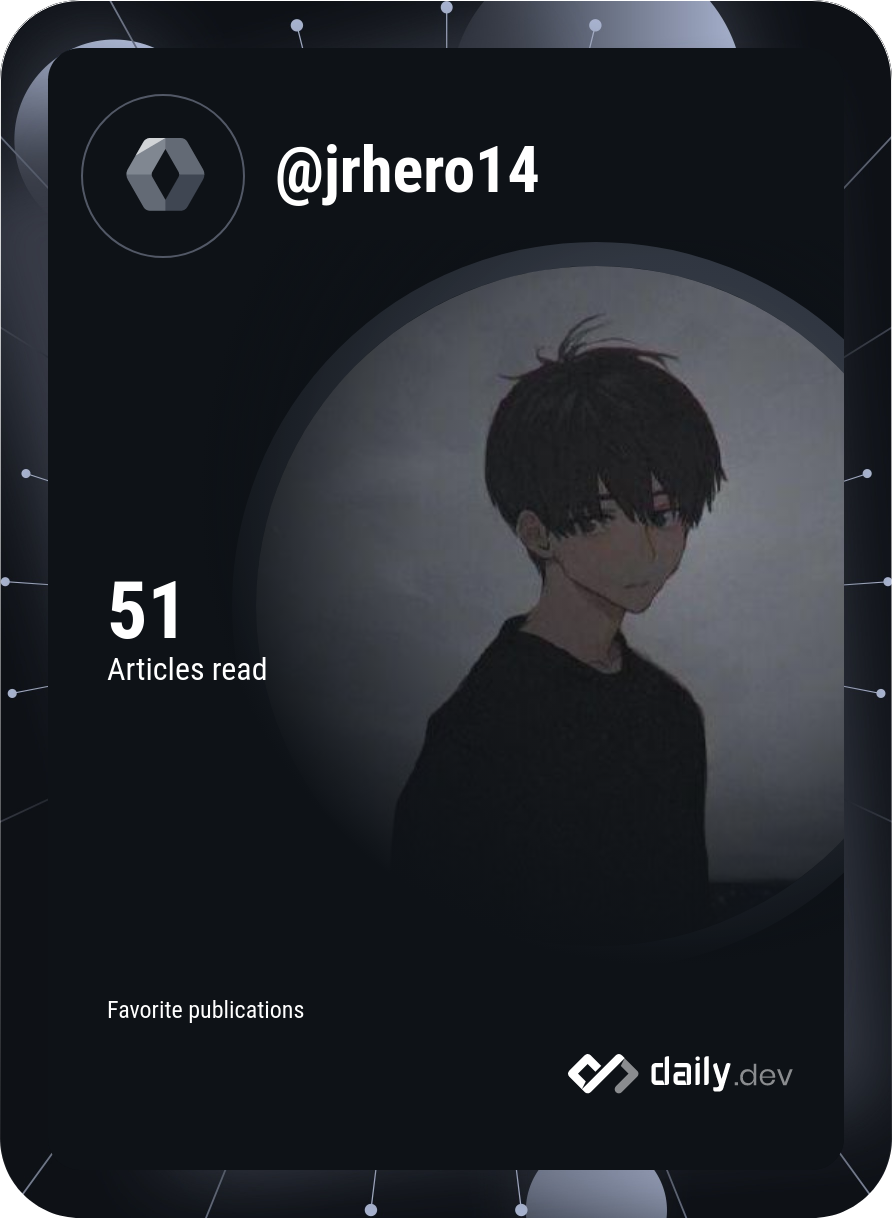 Jeremi Herodian Abednigo's Dev Card