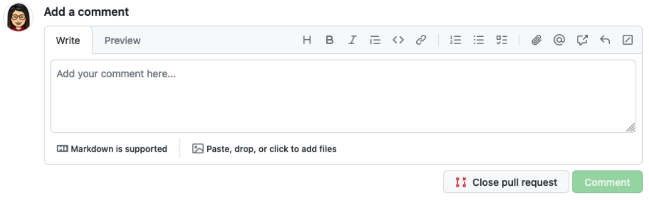 Screenshot from Github