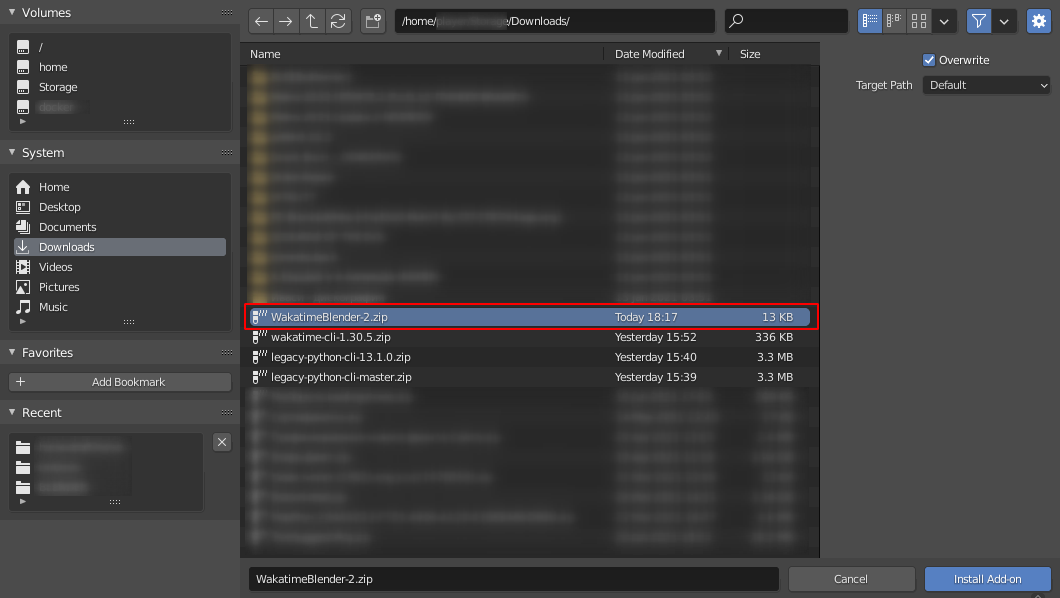 GitHub - wakatime/blender-wakatime: Blender plugin for automatic time ...