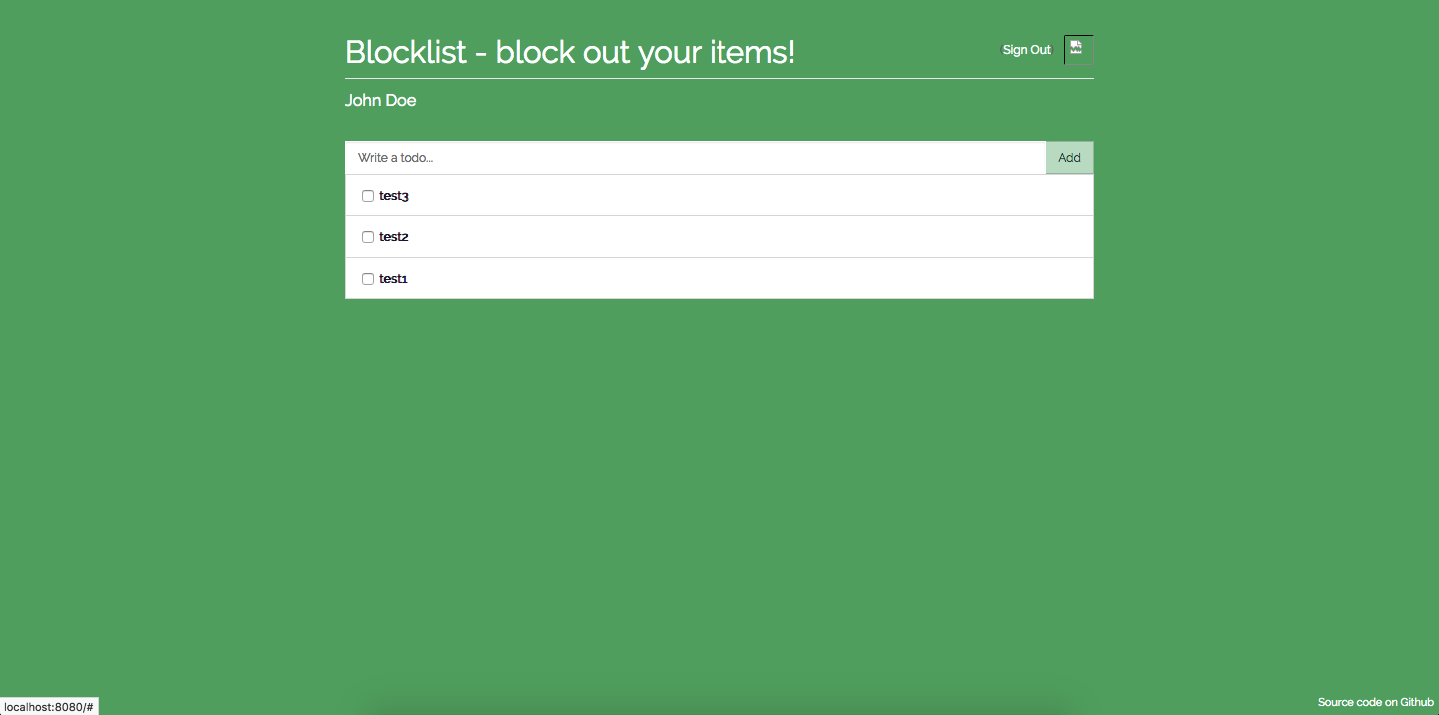 blocklist