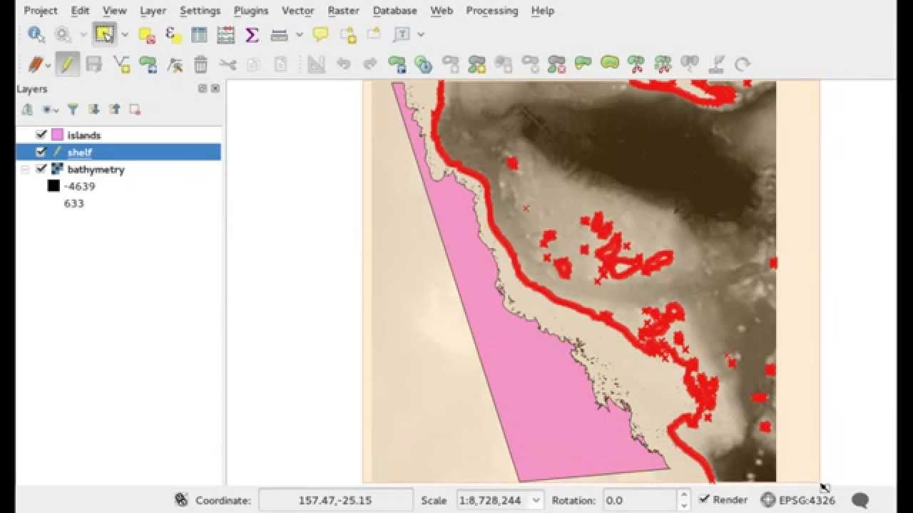 Coastlines screencast