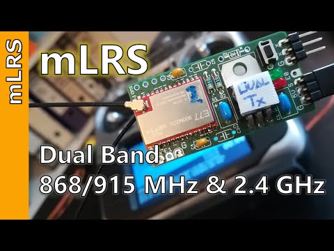 mLRS: Dual Band Demo