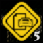 Achievement badge icon