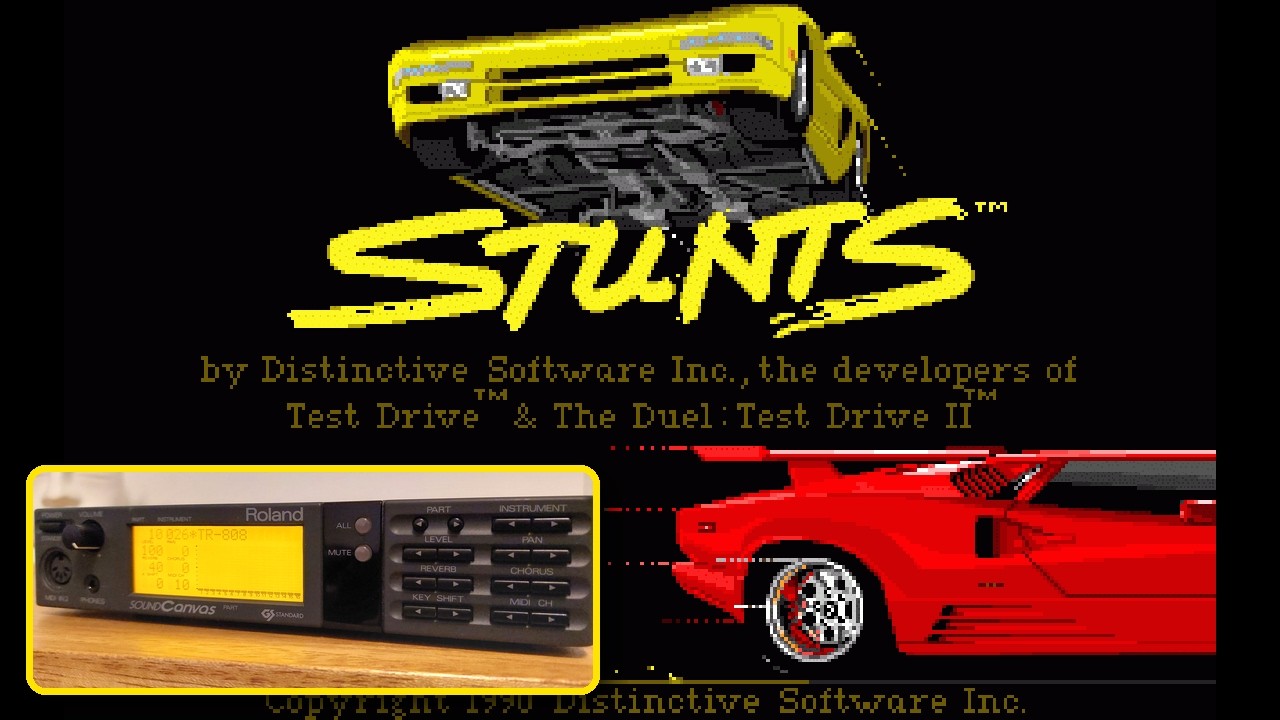 Stunts with the Sound Canvas driver
