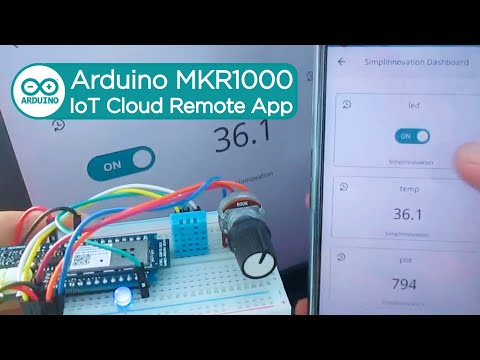 Video Lintang MKR1000 IoT Cloud