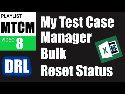 Reset Test Status Video