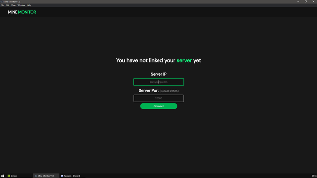 GitHub - nextrie/mine_monitor: A Minecraft server monitor made using ...