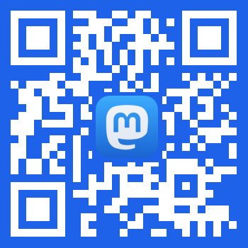 Mastodon for iOS QR Code