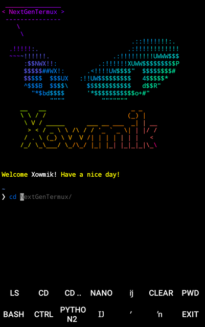 GitHub - sowmiksudo/NextGenTermux: All in one; One Tap Termux Setup ...