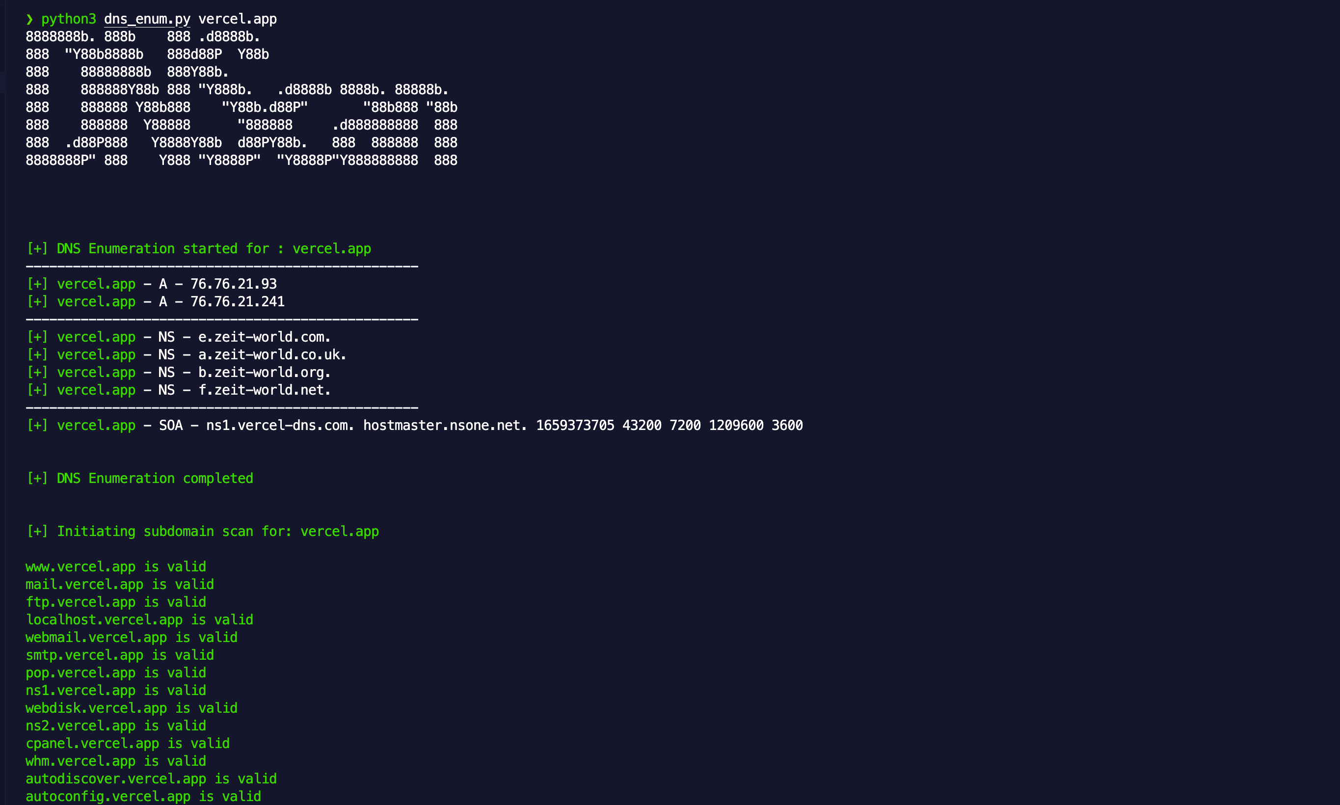 GitHub - Trident09/Simple-DNS-tooling: A powerful Python CLI tool for ...