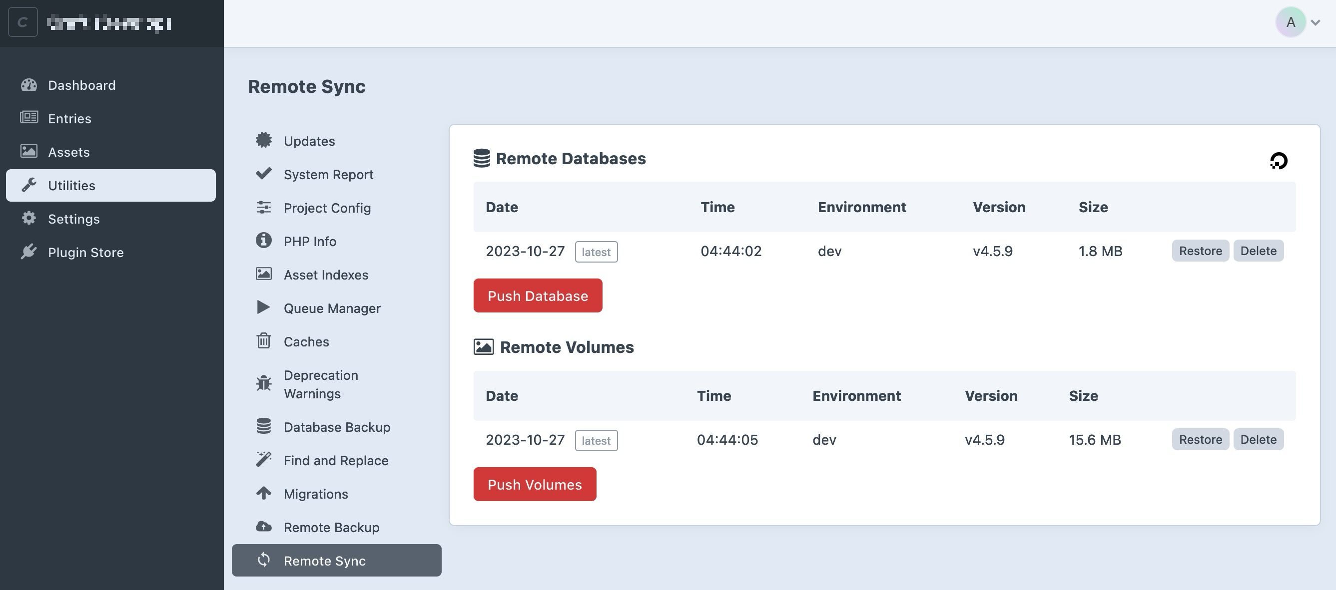 Craft Remote Sync Overview