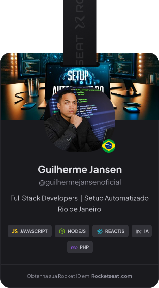 Guilherme Jansen 's Rocket ID