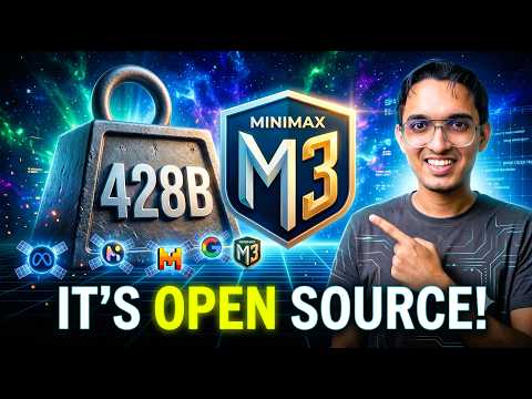 MiniMax M3 Weights Dropped: The 428B Open Source Beast is HERE!