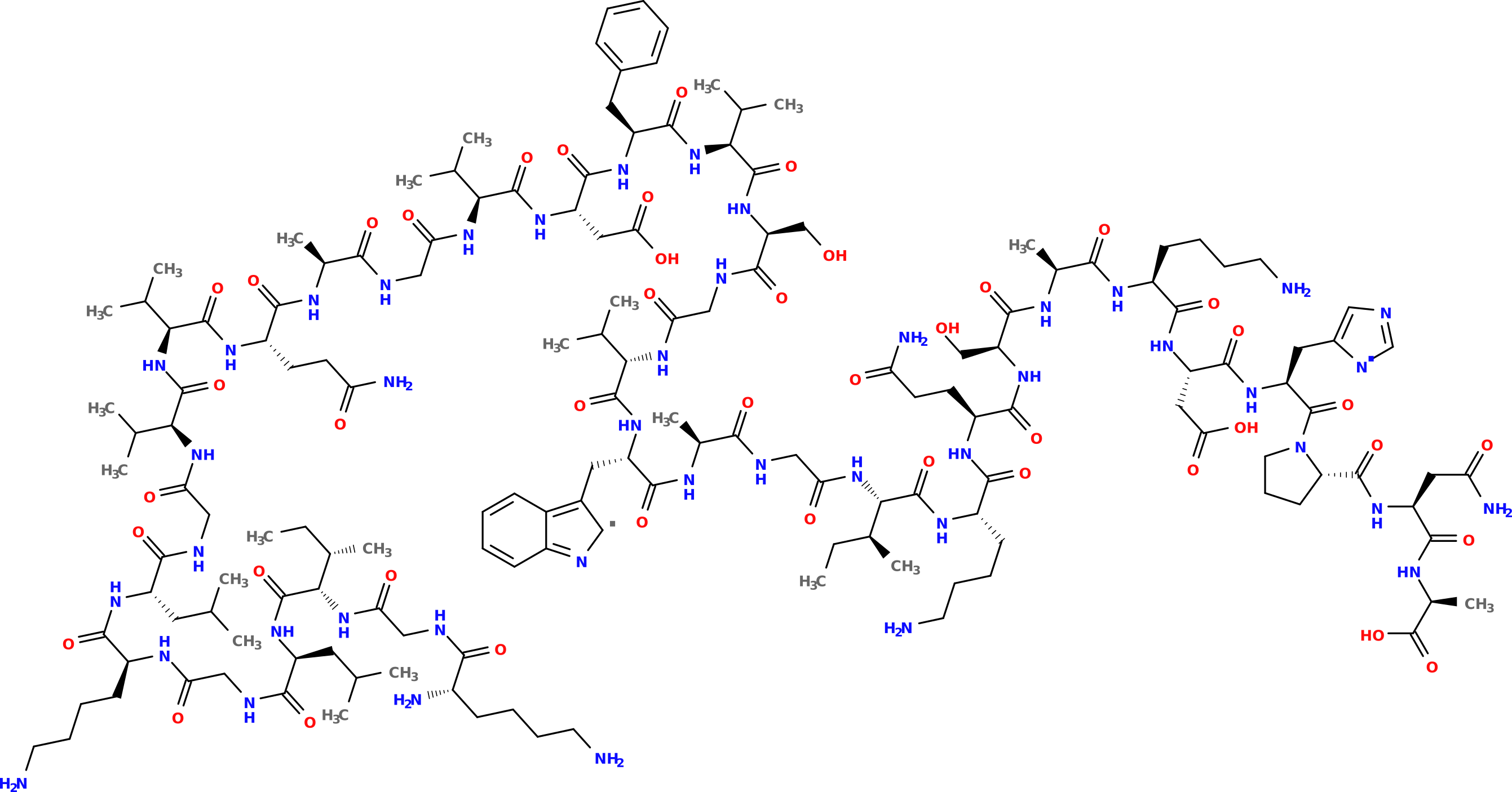 Skeletal formula of divergicin 750