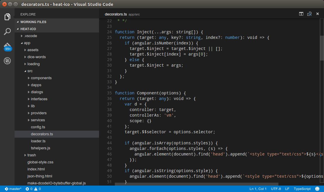 VS Code screenshot