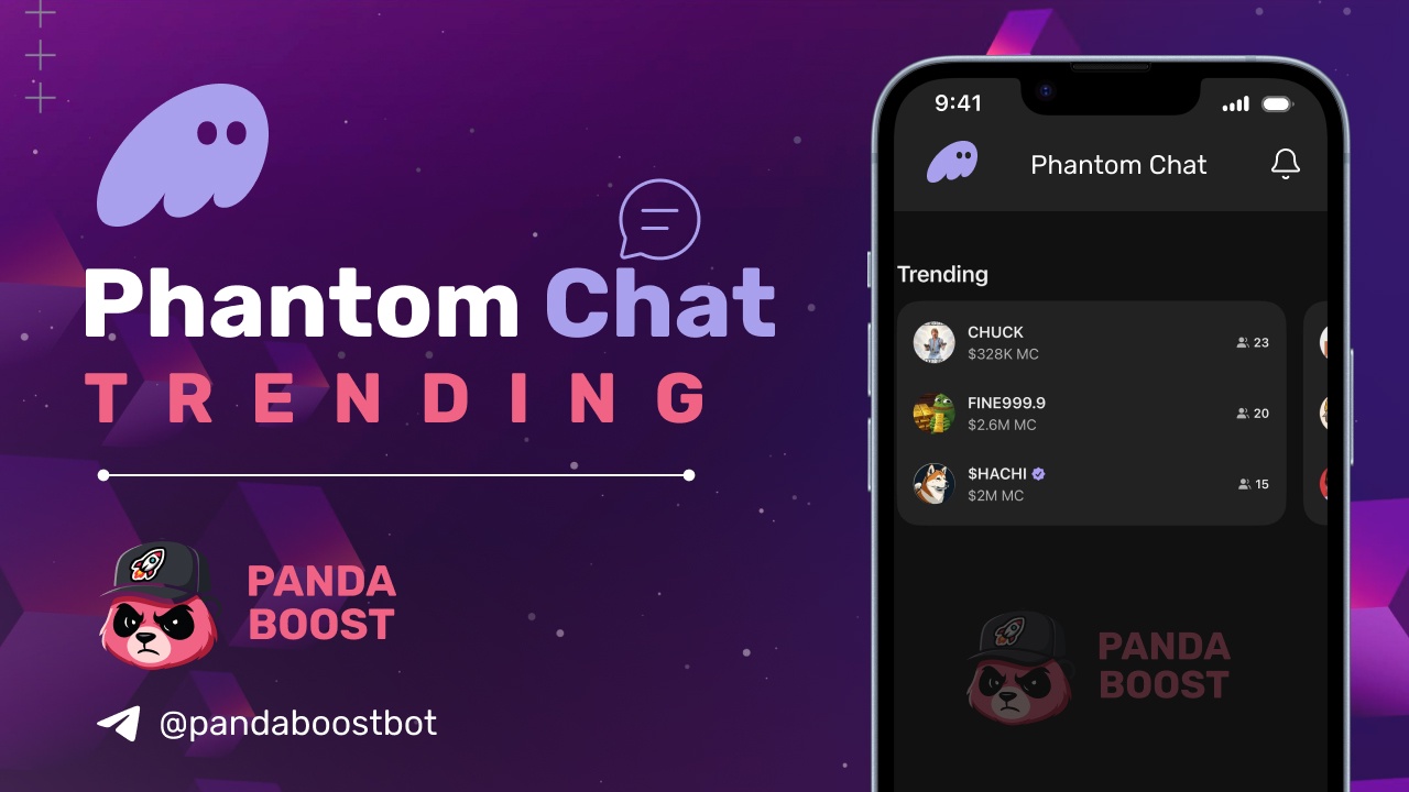 PandaBoost — Phantom Chat Trending