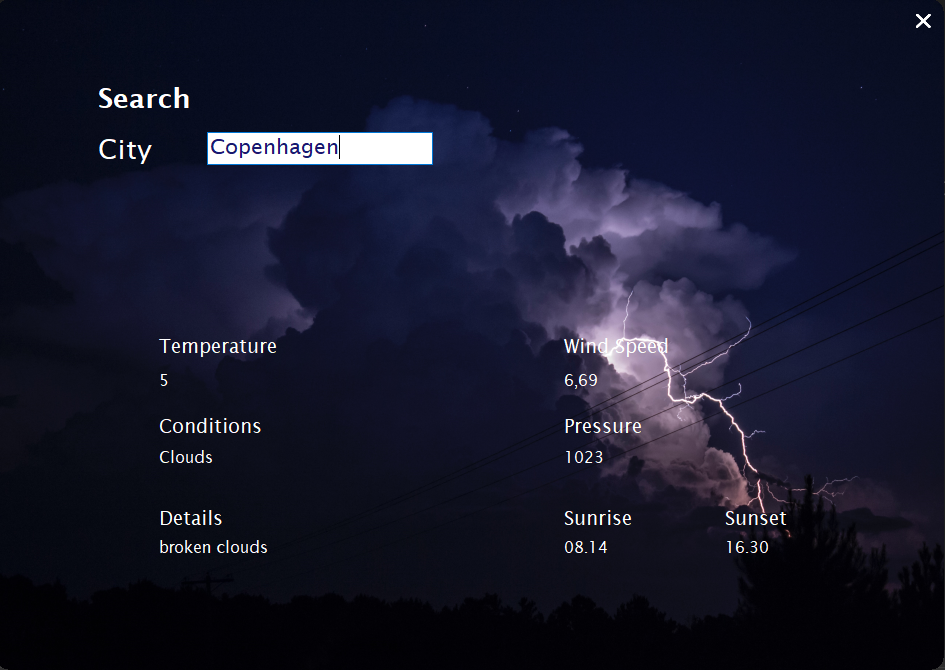 Weather Searching