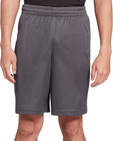 dicks-sporting-goods-mens-dark-gray-pocketless-mesh-shorts-xxl-1