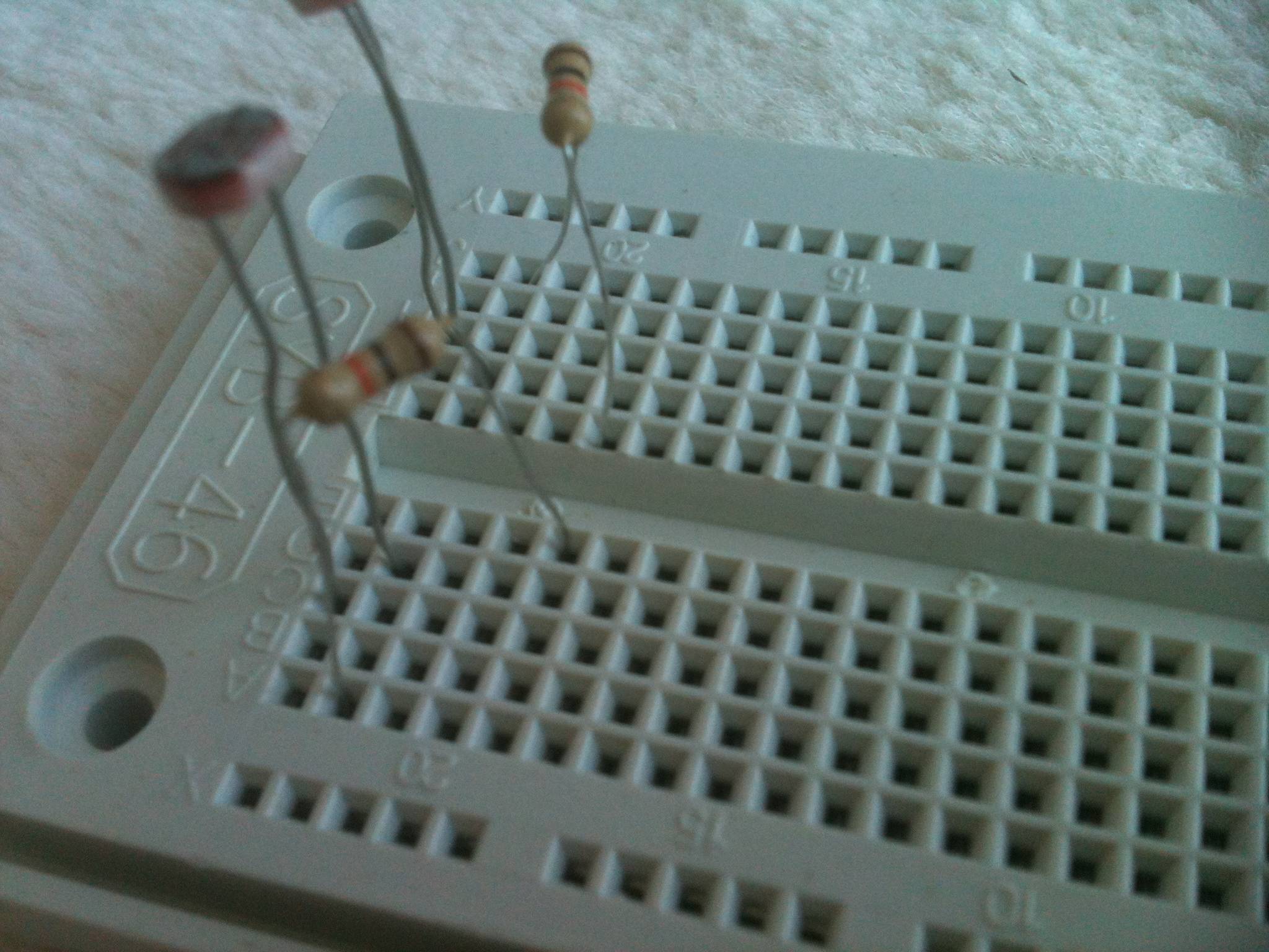 10k resistors second