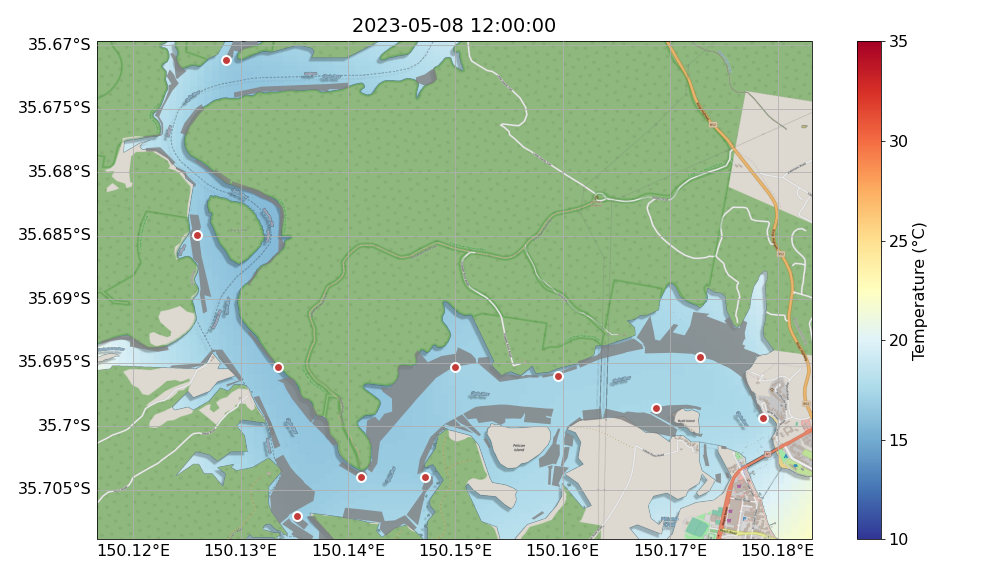 Temperature Map