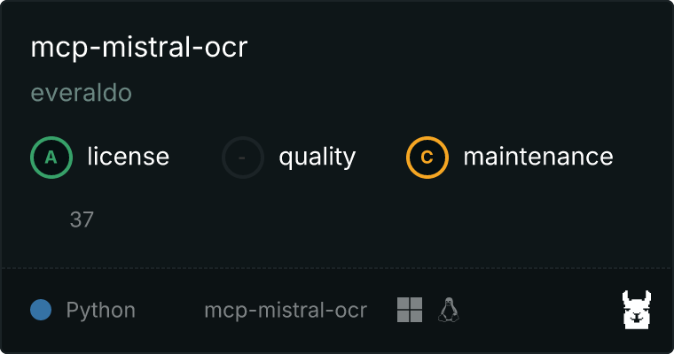 mcp-mistral-ocr MCP server