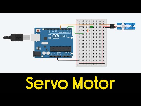 Servo Motor with Arduino in Tinkercad