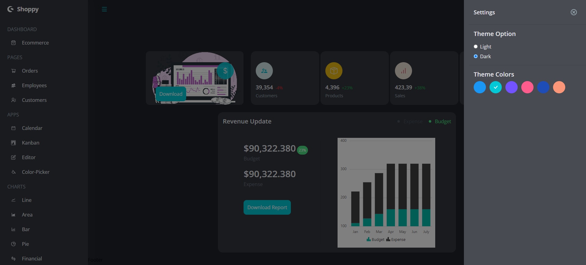 Dashboard Preview