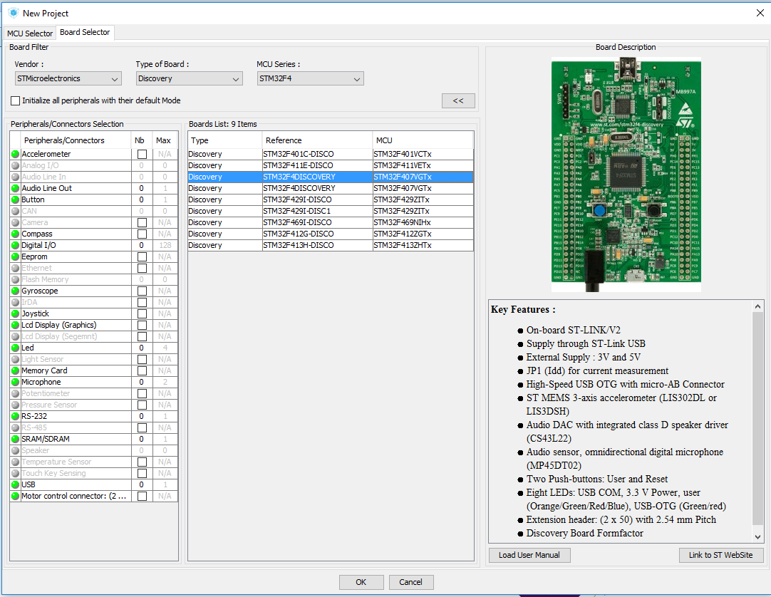 Board Selector