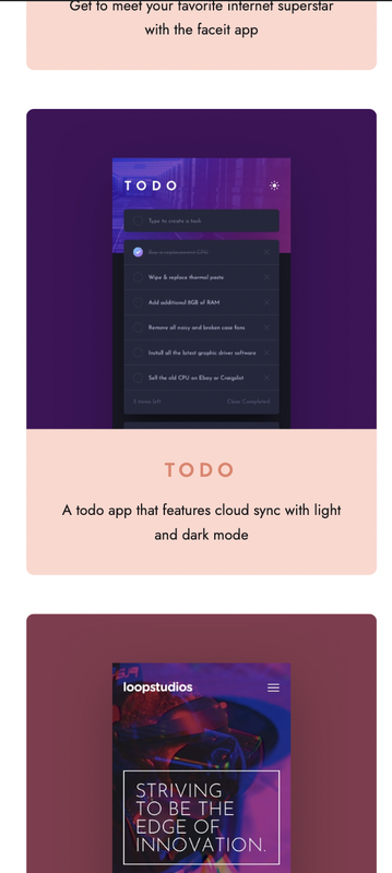 App Design mobile