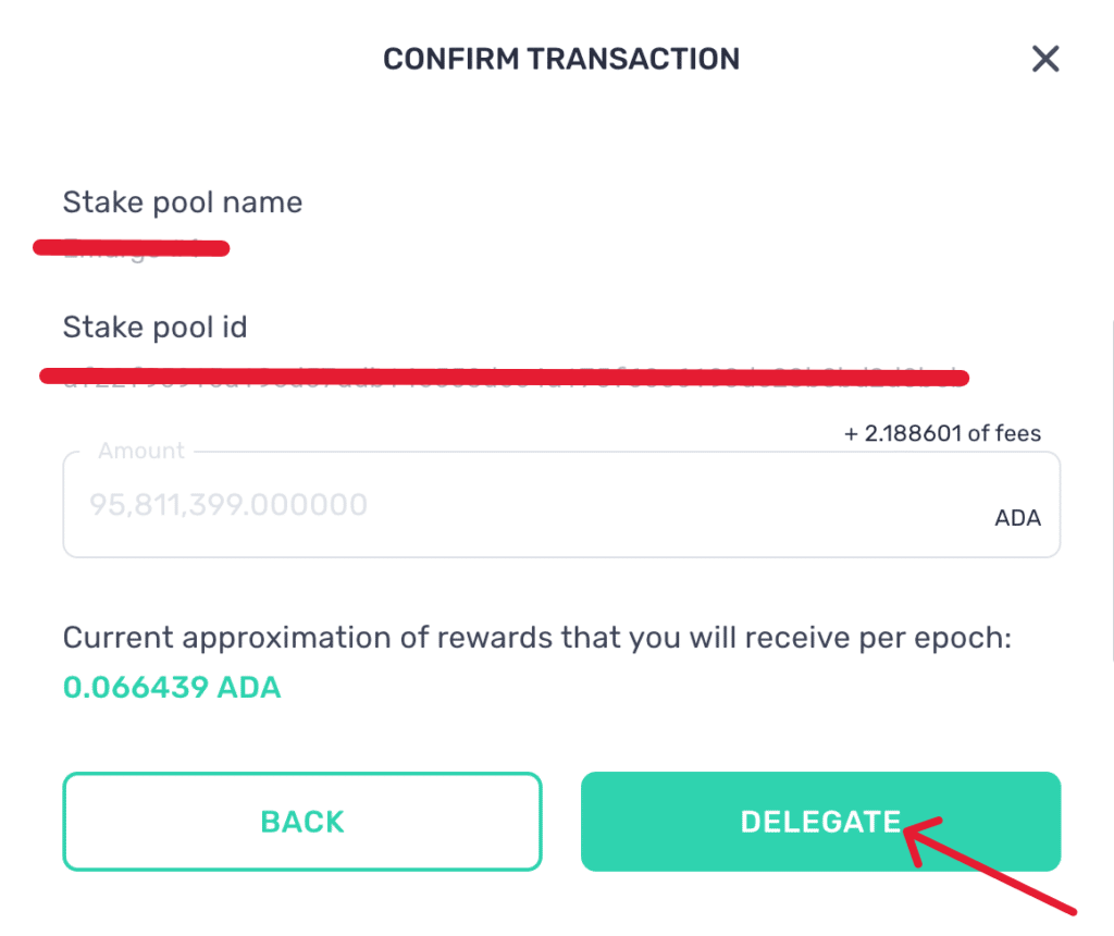 How to stake Cardano (ADA) Ledger Live