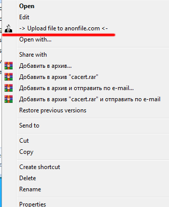 Context Menu