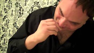 Quentin Tarantino Eating Hot Pizza Rolls