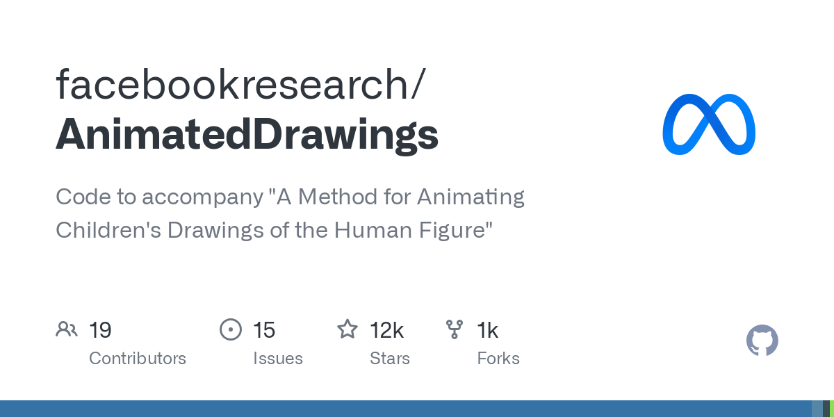 facebookresearch / AnimatedDrawings