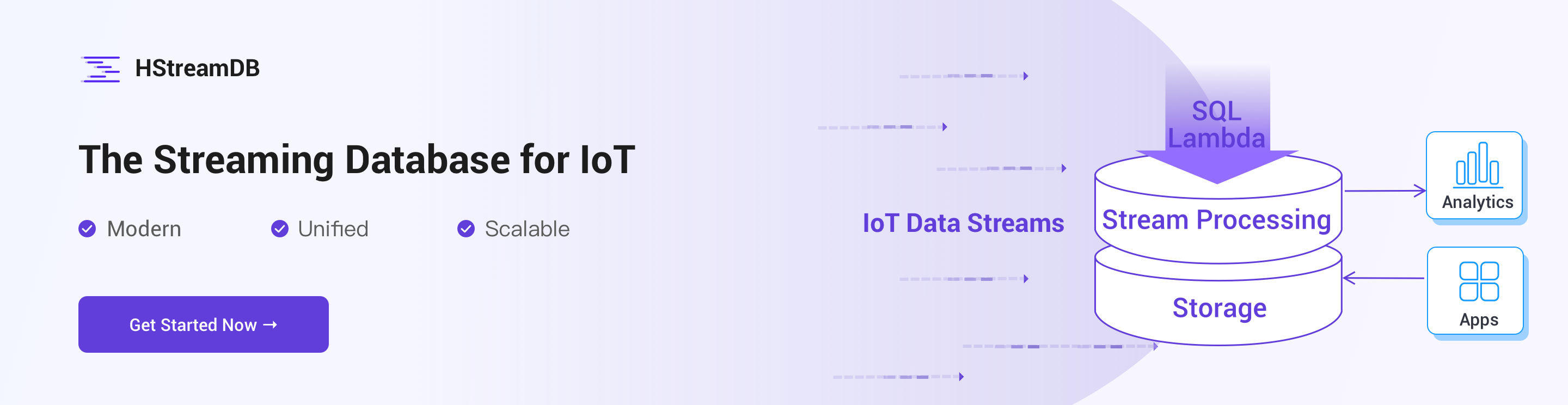 Streaming Database for IoT